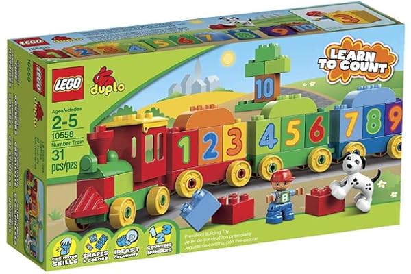 LEGO DUPLO Briques - 10558 - Jeu de Construction - Le Train des Chiffres