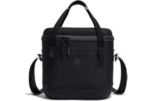 Hydro Flask - Glacière Souple Carry Out 12 L (12.7 QT) - Glacière Isotherme avec Large Ouverture et Design léger - Jusqu'à 24 Heures de Froid - Polyester recyclé - Black