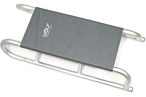 WOLF Tornado slittino Premium, 40 x 90, smontabile, Solo 2,7 kg di Peso