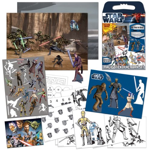 Imagen 1 de 9214 Star Wars Magic Sticker Activity Set