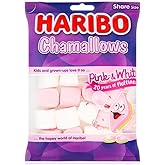 HARIBO Chamallows Share Size Marshmallow, Pink, 140 g