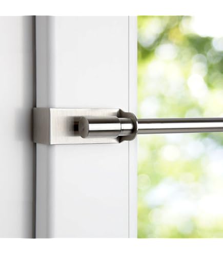 sonnensegel klemmstange CG-Sonnenschutz weiß Ø 10/12mm 50-75 cm oder 75-125cm für Fenster für Scheibengardinen, Spannvitrage, Vitragestange für Fenster (75-125 cm) Color:ANCHOVIE Legato Pedalling - Absolutely 7 Series (E32)