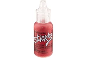 Stickles Glitter Glues Ranger Industries Stickles, Red,0.5oz
