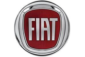 Fiat Fregio Stemma Logo Rosso 500 Punto Multipla Panda dal 2012 Croma Posteriore 95 mm NO GRANDE PUNTO NO PUNTO EVO