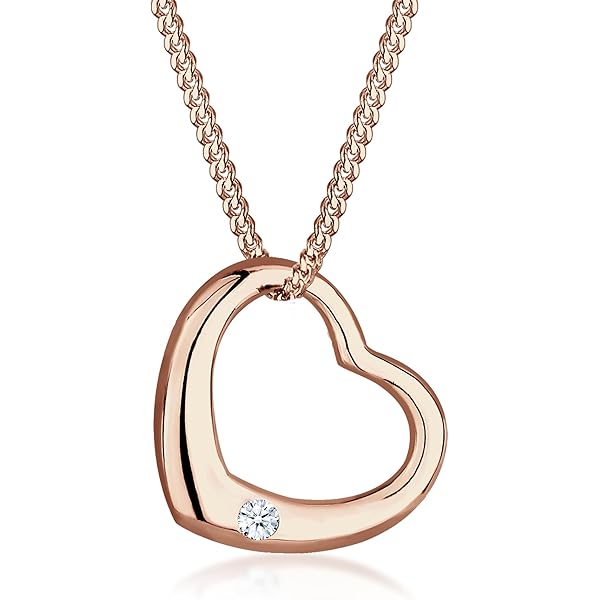 Tennisketting Hart sterling zilver met Zirkonia - FS1225-053/WH