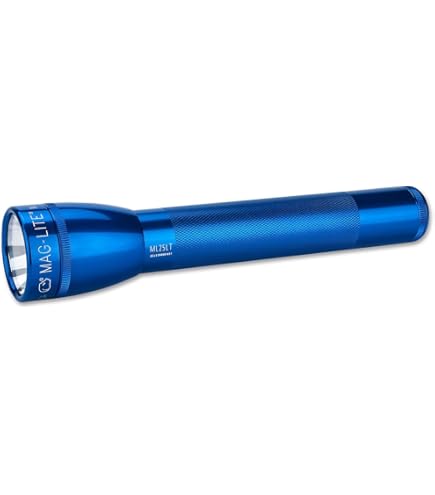Lampe De Poche Vintage Maglite 2D – Bleue, 10 Pouces, Fabrication USA, Fonctionne (occasion)
