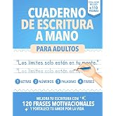 Cuaderno de Escritura a Mano para Adultos y Adolescentes con Letra Peque&ntilde;a: Mejora tu Escritura, Trazando Letras, Palabras, N
