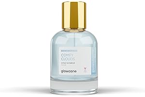 ‎GLOWCANE glowcane Comfy Clouds Extrait de Parfum Women Fresh & Clean Fragrance with Maximum Increased Fragrance Oil Concentration Long-Lasting Fragrance Gifts for Women Cruelty Free & Vegan