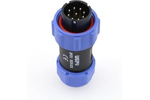 Eonvic Weipu SP21 9 Pin Maschio Plug Montaggio A Pannello Impermeabile IP68 Connettore Cavo Industriale Circolare Solare Elettrico
