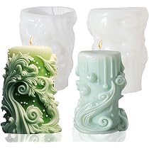 Silikon-Kerzenform „Geheimnisvolles Mädchen“ – 3D-Form Zum Gießen Von Kerzen, Seife & Harz, 9x9 Cm