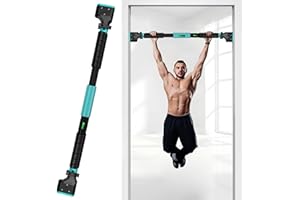 Craava Pull Up Bar Doorway for Home Workout No Screws Chin Up Bar with Locking Mechanism Max Load 200Kg Adjustable (70 to 100