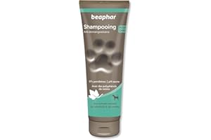 BEAPHAR – Shampoing Anti-démangeaisons pour chien – Extraits naturels de Calendula, de Menthe et du polyphénol de raisin – Apaise les démangeaisons et irritations – pH neutre et sans parben – 250ml