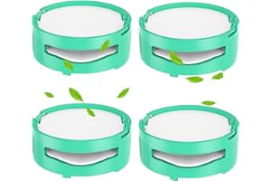 OUZHOU 4 Pack Shark Anti Odour Cartridge, Shark Air Freshener Odor Neutralizer Replacement for Shark Vacuum Cleaner IZ400UKT/IZ400UK/IZ420UKT/NZ860UKT/NZ860UK/AZ913UK/AZ913UKT/HZ3000UKT(Natural Fragrance)