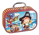 Cooles Motiv mit Pirat Unbekannt III 10061586 Spielkoffer, Mehrfarbig, 22 x 16 x 7 cm