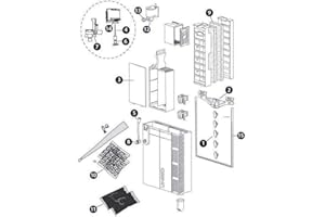 Askoll 952069 Pompe de Rechange pour Filtre Uniko