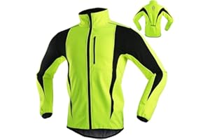 Jarade Veste Cycliste Femme Hiver Thermique Veste Polaire Femme Chaude Veste de Velo Chaud Veste Running Veste VTT Softshell Réfléchissante Coupe Vent Imperméable
