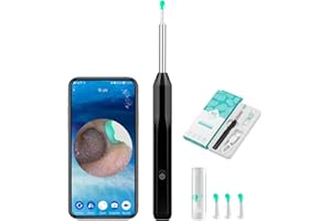 MRTOYIRQ Remover Earwax Remover LED Light WiFi Ear Endoscope 3.6mm Visual earglass Camera Earwax Remover for Adults, Children and Pets