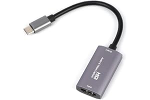 AyeVision Video Capture Card HDMI to USB-C, HDMI to Type C Audio Video Capture Cards Adapter Convertor 1080p 4K HD Record Video Audio for capture content Live Broadcasting Video Conferences