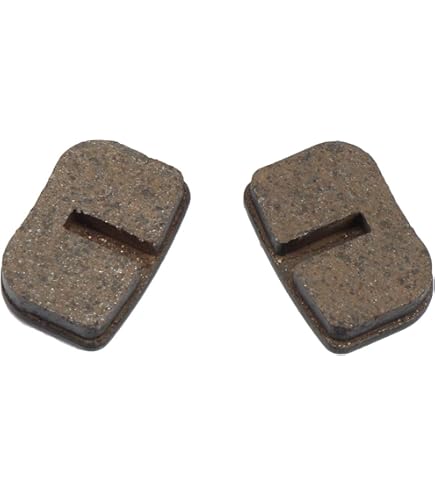 Akozon Remblokken, 4 Stuks Achter Schijfrem Pad Set Keramiek Vervanging voor MOTOVOX MBX10 MBX11 Mini Bike Go Kart Scooter