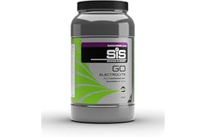 Science In Sport GO Electrolyte Powder Energy Drinks, High Carbohydrates and Sodium, Blackcurrant Flavour, 40 Servings Per 1.6kg