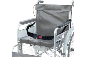 MENURSY Cintura di sicurezza per sedia a rotelle anziani, per pazienti disabili, accessori di ricambio per scooter elettrici, regolabile fino a 127 cm, larghezza 3,8 cm