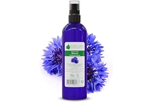 VOSHUILES.COM HUILES ESSENTIELLES & VEGETALES VOSHUILES - Hydrolat de Bleuet COSMOS - Eau Florale 100% Pure et Naturelle - Certifié Cosmecert - Idéal pour Recettes Cosmétiques - Centaurea cyanus - 100 ml