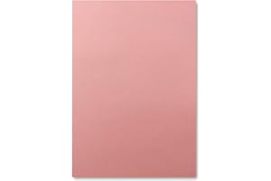 FARBENFROH BY GUSTAV NEUSER FarbenFroh - 50 fogli di carta formato DIN A4, 240 g/m², 21 x 29,7 cm, colore: Rosa antico
