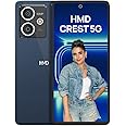 HMD Crest 5G | Segment First 50 MP Selfie Camera | 50 MP Dual Rear AI Camera | FHD+ OLED Display | 6 GB RAM & 128 GB Storage | Android 14 | 33W Fast Charger in Box | Midnight Blue