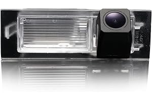 BERLINGAN Telecamera posteriore retrovisione dell'automobile che inverte macchina di backup fotografica CCD impermeabile ad alta definizione Nero Telecamera posteriore per 2015-2016 Renegade