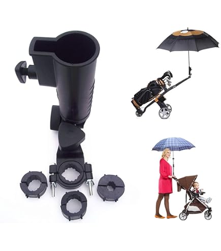 Embouts De Parapluie Noirs - Lot De 2 Capuchons De Réparation Pour Parasol & Parapluie - Protection Bout De Tige - 13