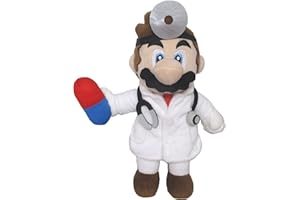 SANEI San-Ei Nintendo Doctor Mario - Peluche (24 cm), SATODMPW-01