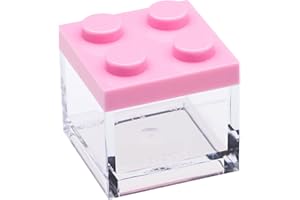 Omada Design caja de plexiglás transparente, formato 5 x 5 x 5 cm, para detalles de boda, confirmación, comunión, bautizo y fiestas de graduación, fabricada en Italia (24pz)