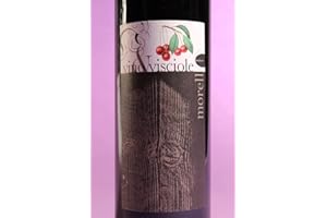 ENOTECA BOCCI Vino di VISCIOLE | Morello Vino & Visciole | bevanda aromatizzata a base di VINO e VISCIOLE | 750ml - 13,5% vol