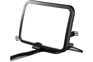 Bebe Style Baby Car Mirror for Back Seat, Rear View Baby Mirror, 360-Degree Rotating Mirror for Car to See Baby, Rearview Monitor for Babies, Toddlers & Infants While Driving