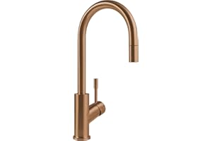 Villeroy & Boch Umbrella Flex 92540004 armatura kuchenna z wyciąganą słuchawką prysznicową, kolor brązowy, 92540004