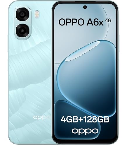 OPPO A5x 4G 4GB RAM + 128GB ROM, Unlocked Smartphone with AI, 6.67
