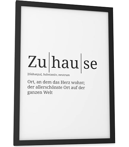 Poster „Hi“ In Rosarot – 45x30 Cm, Hochwertiger Kunstdruck Auf Fotopapier 233 G/m²