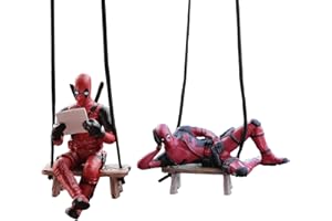 DAENGGEGE 2pcs Auto Rückspiegel Anhänger,Auto Anhänger Zubehör,Auto Anhänger für Spiegel Lustig,Anime Rückspiegel Deko, Auto Rückspiegel Anhänger Anime,Rückspiegel Anhänger Personalisiertekoration