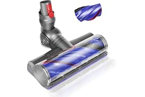 Shepanyi Bodenbürste Zubehör Kompatibel für Dyson V12 Detect Slim, Anti-Tangle-Staubsauger Bürste Ersatzteile für Vielseitige Reinigung, Geeignet für Hartholzböden und Teppiche