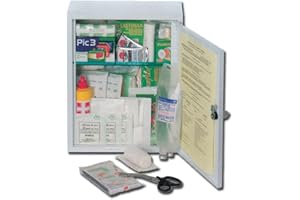 Gima 34197 Kit Premiers Secours All. 2 Maj., Mallette en métal