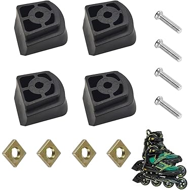 Inline-Skate-Bremse Stopper – Ersatzbremse Für Rollschuhe Von Erwachsenen Und Kindern | Einfach Zu Wechseln, Passt Auf Die Meisten Skates
