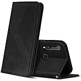 ZONNAVI Cover per Huawei P30 Lite/Nova 4E, Flip Custodia Pelle PU con [Slot Cart] [Supporto Stand] [Magnetica], Cover a Libro