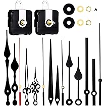 Meccanismo Orologio UTS Tedesco Ad Alta Coppia - Per Orologi Da Esterno | Albero In Plastica 13mm, Batteria AA - Foto 10