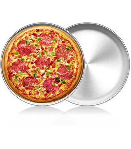 Gobel - Pizza fer blanc 340 mm (lot de 3