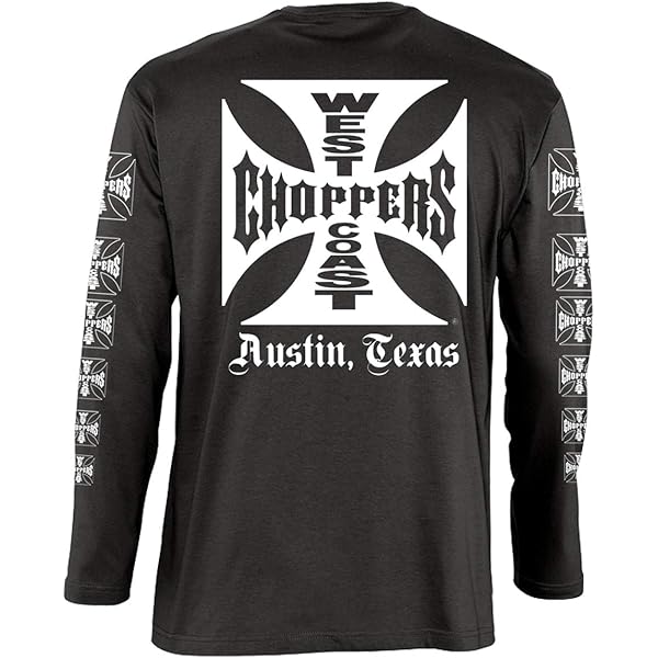 Black West Coast Choppers Tee SIZE XL *fits Like A
