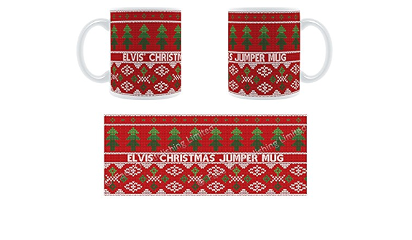 elvis christmas jumper