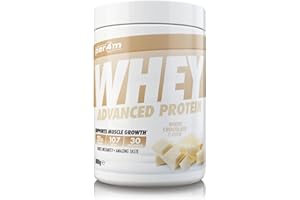 Per4m Protein Whey Powder | 30 Servings of High Protein Shake with Amino Acids | for Optimal Nutrition When Training | Low Sugar Gym Supplements (900g, White Chocolate)