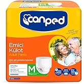Canped 630240500B Emici K&uuml;lot, Orta, Beyaz