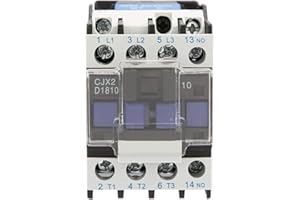 WALFRONT CJX2-1810 Contacteur CA Industriel AC Contacteur 220V 18A Contacteur Électrique Industriel à Haute Sensibilité