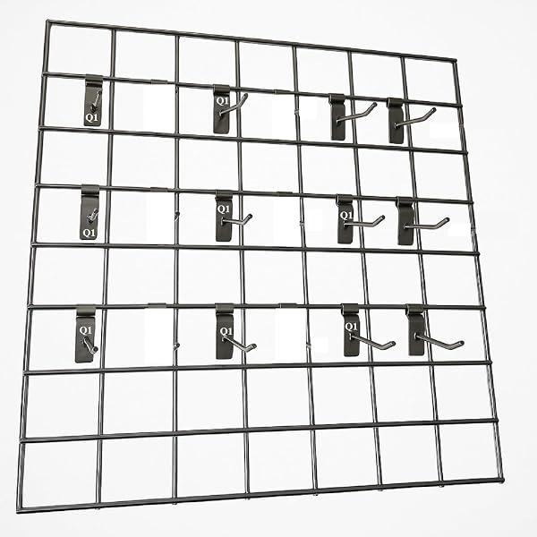 Angoily 20-Pack Metal J-Hooks For Pegboard - Silver, 6x3cm, For Organizing Tools, Jewelry & More